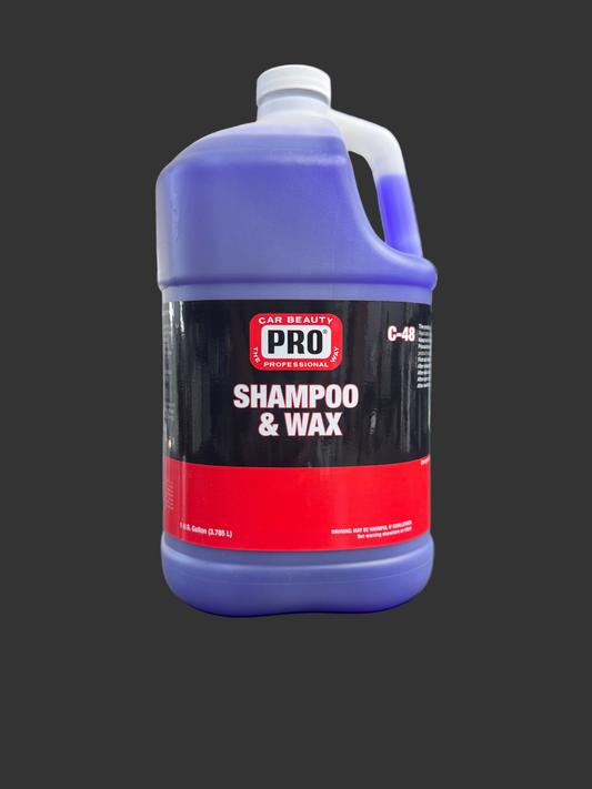 PRO Shampoo & Wax Gallon