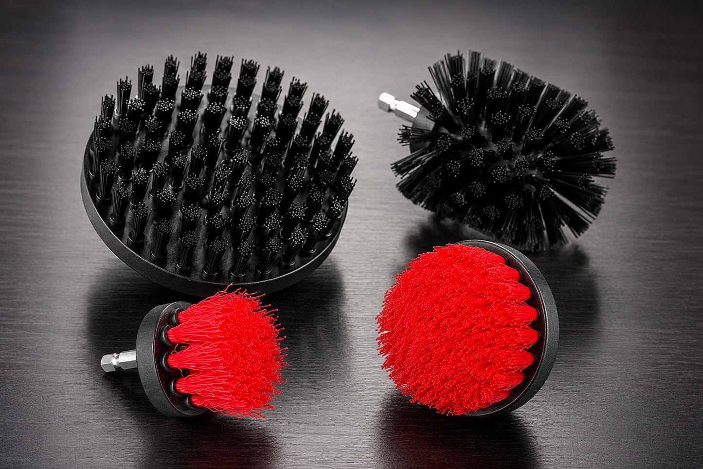 4 Piece Drill Brush Set