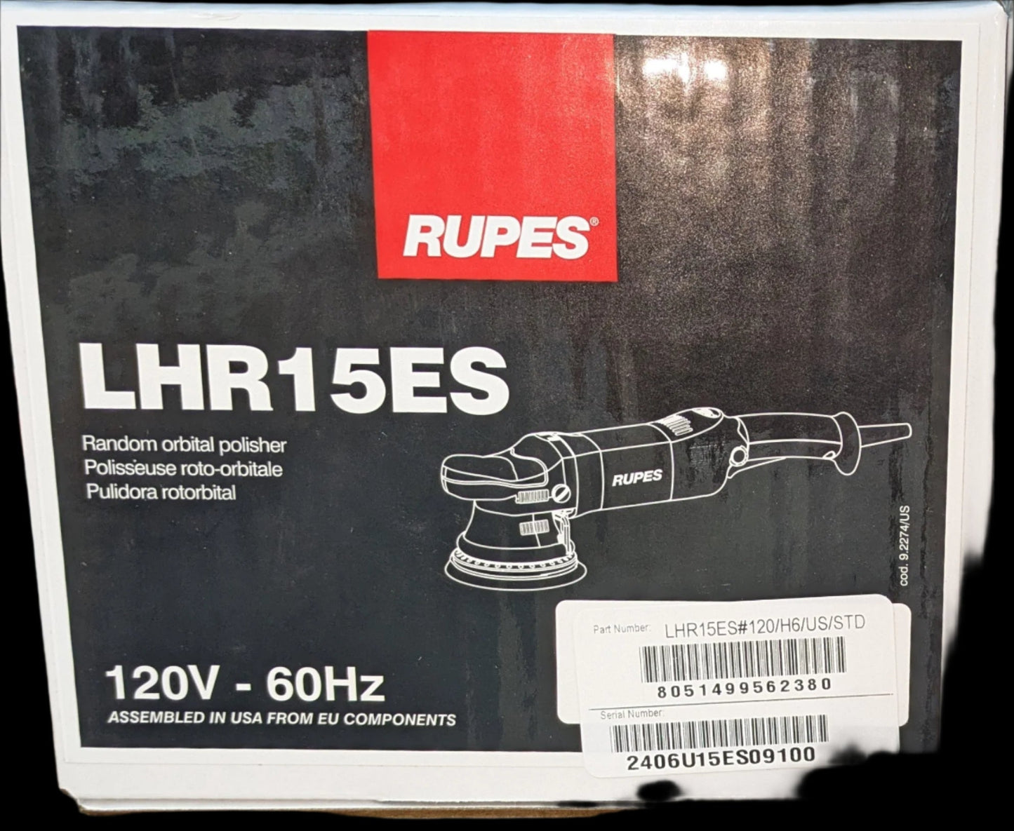 Rupes LHR15ES Polisher