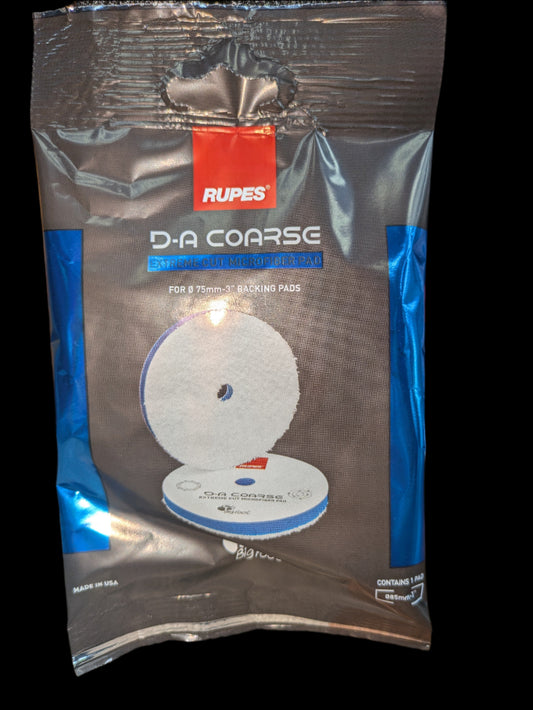 DA Coarse Extreme Cut Microfiber Pad 3"