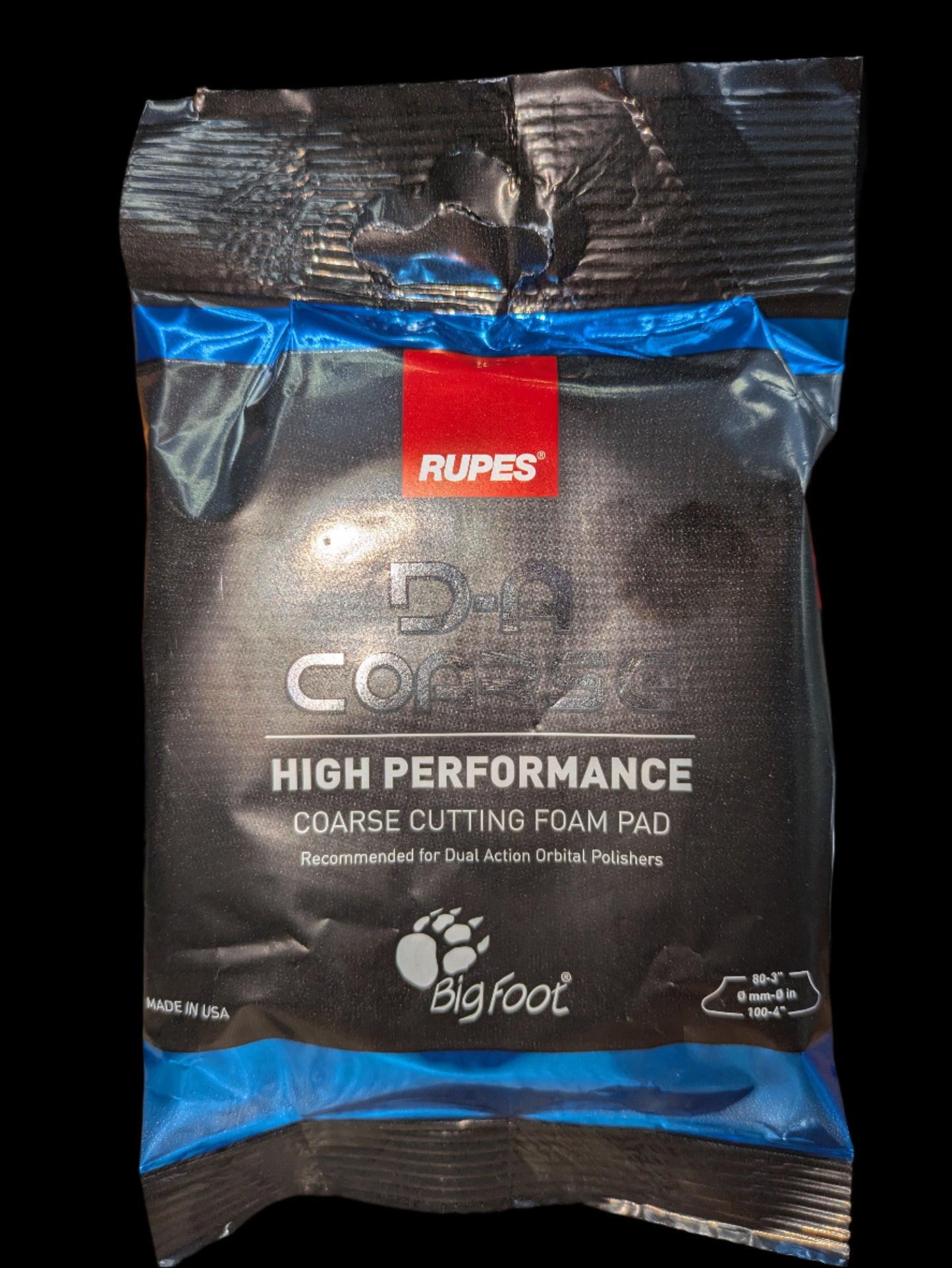 DA Coarse Cutting Foam Pad 3"