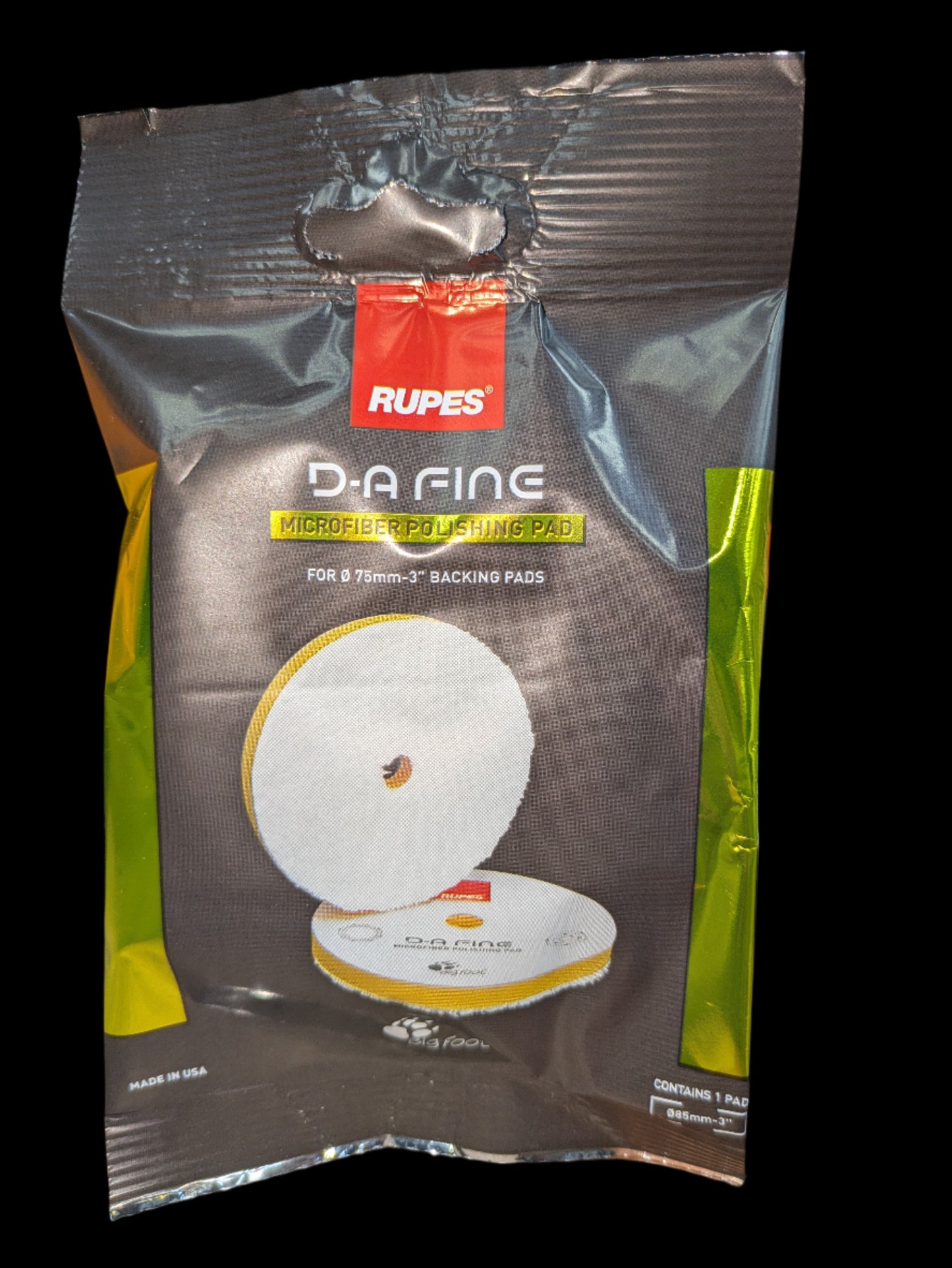 DA Fine Microfiber Polishing Pad 3"