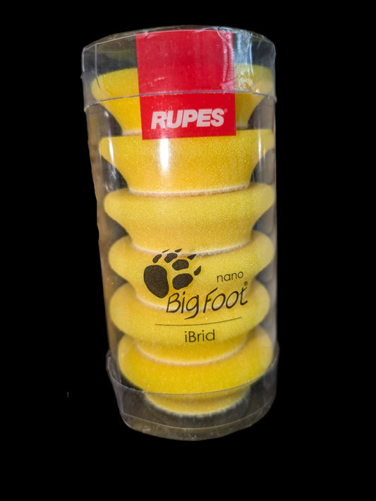 IBrid Nano Fine Polishing Yellow Foam Pad 1" 6/pack