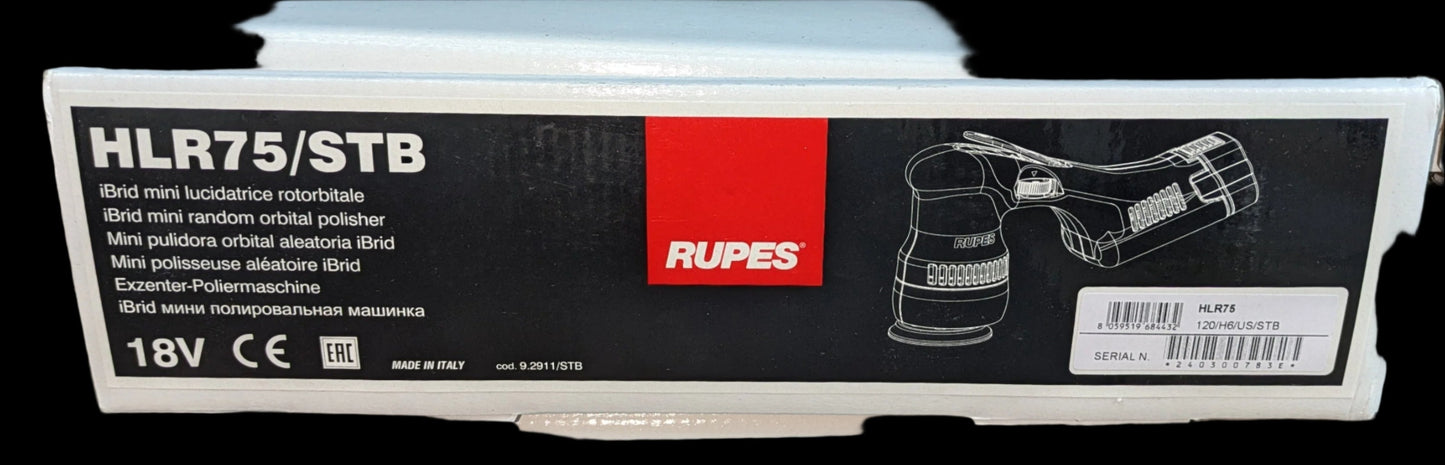 Rupes HLR75/STB iBrid Mini Polisher