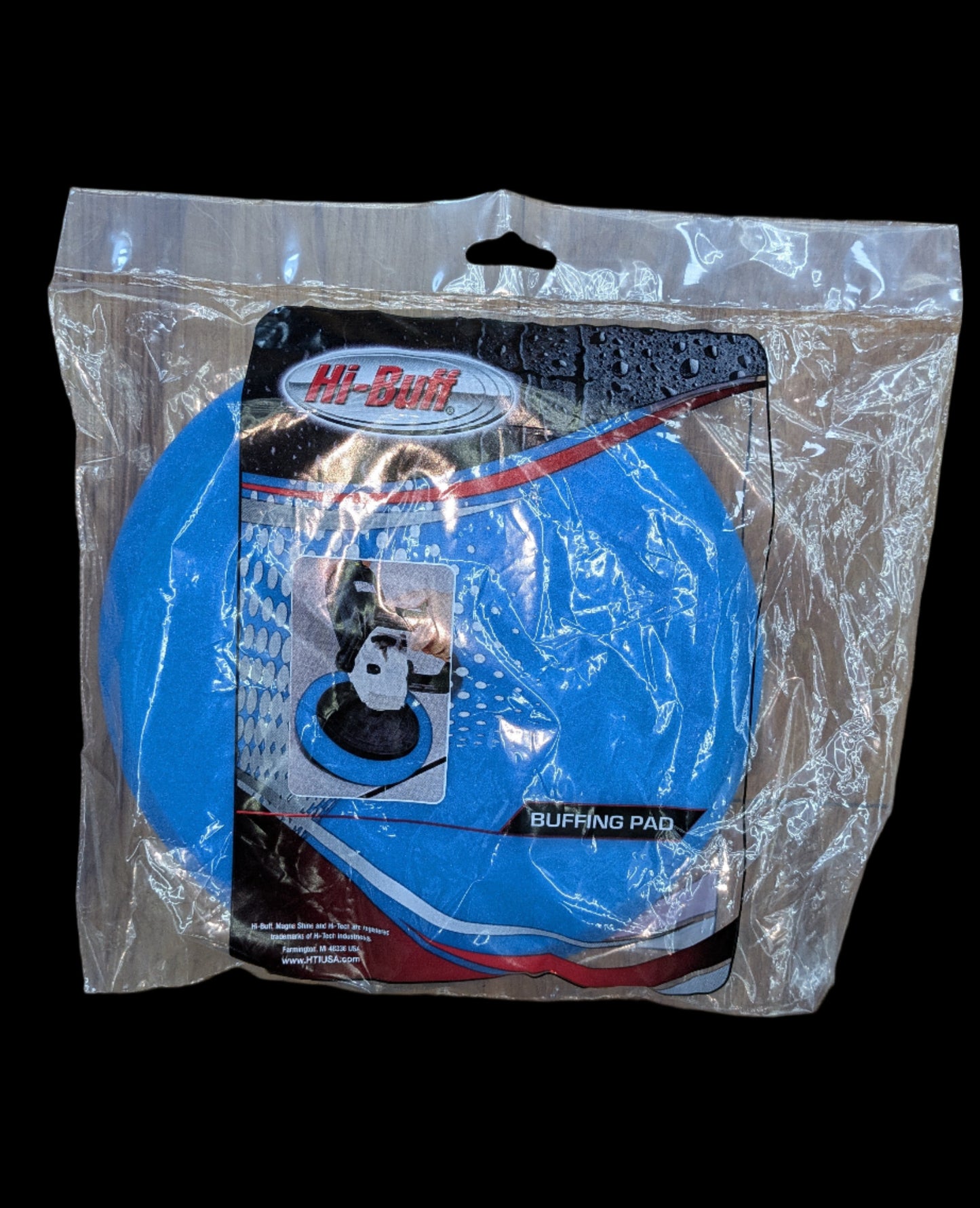 8" Soft Polish Blue Classic Foam Pad