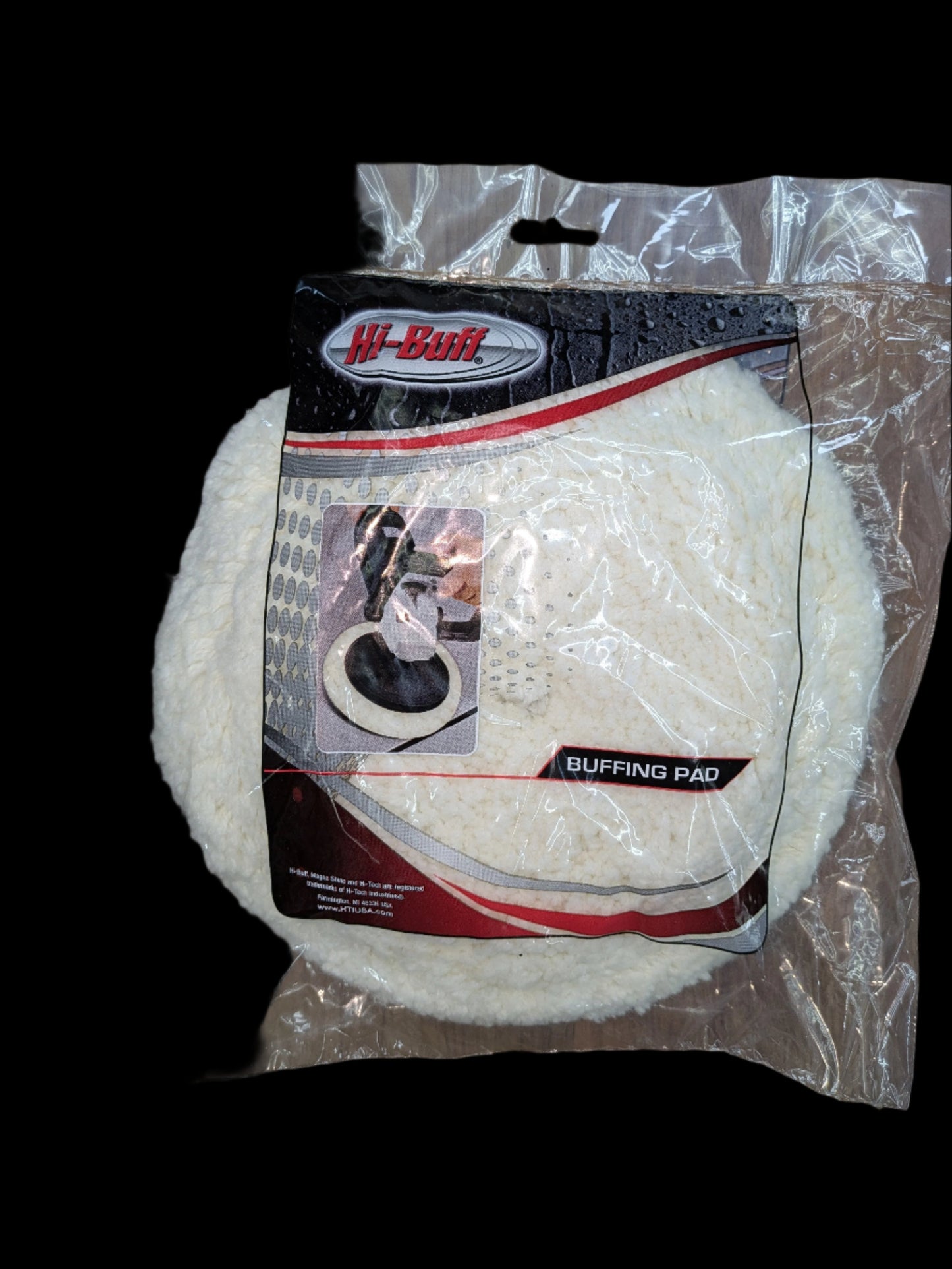 7.5" Hook & Loop Wool Cutting Pad