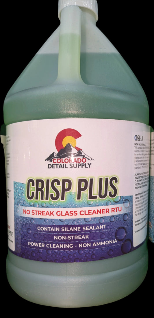 Crisp+ Glass Cleaner RTU  Gallon Round