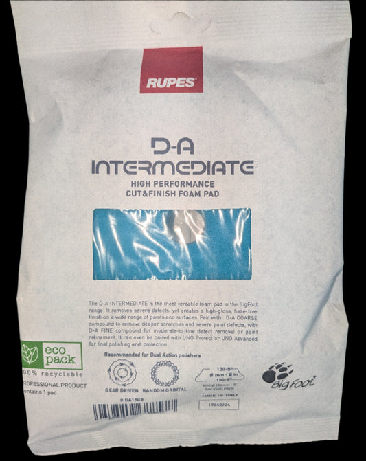 DA Intermediate Cut & Finish Foam Pad 5"