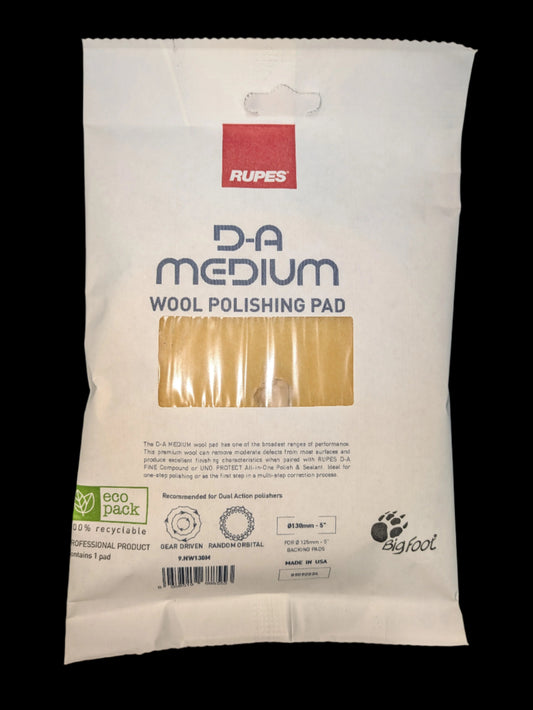 DA Medium Wool Polishing Pad 5"
