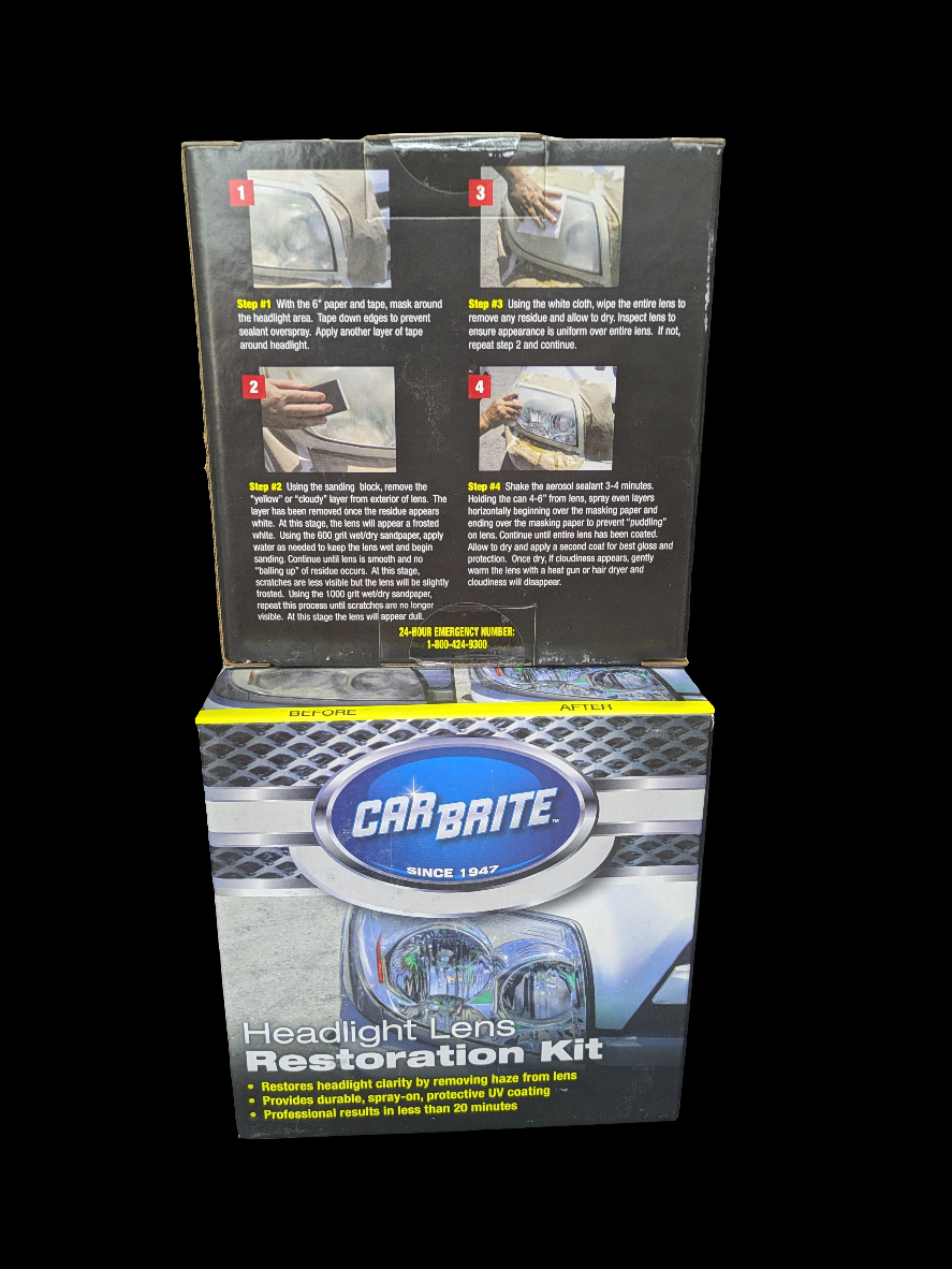 Carbrite Headlight Restoration Kit