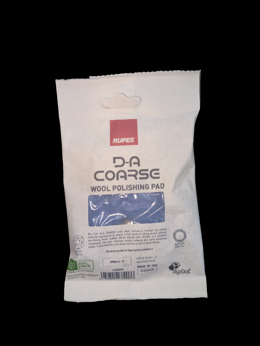 DA Coarse Wool Polishing Pad 3"