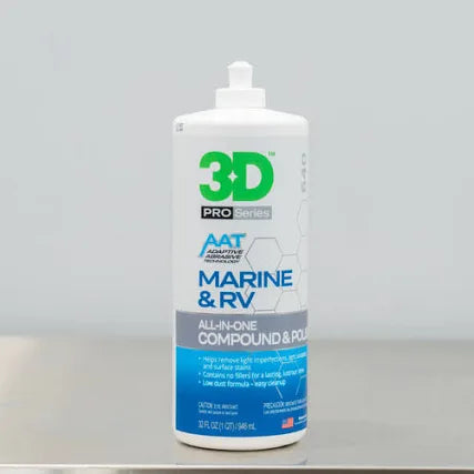 640 Marine & RV All-In-One Compound & Polish 32oz
