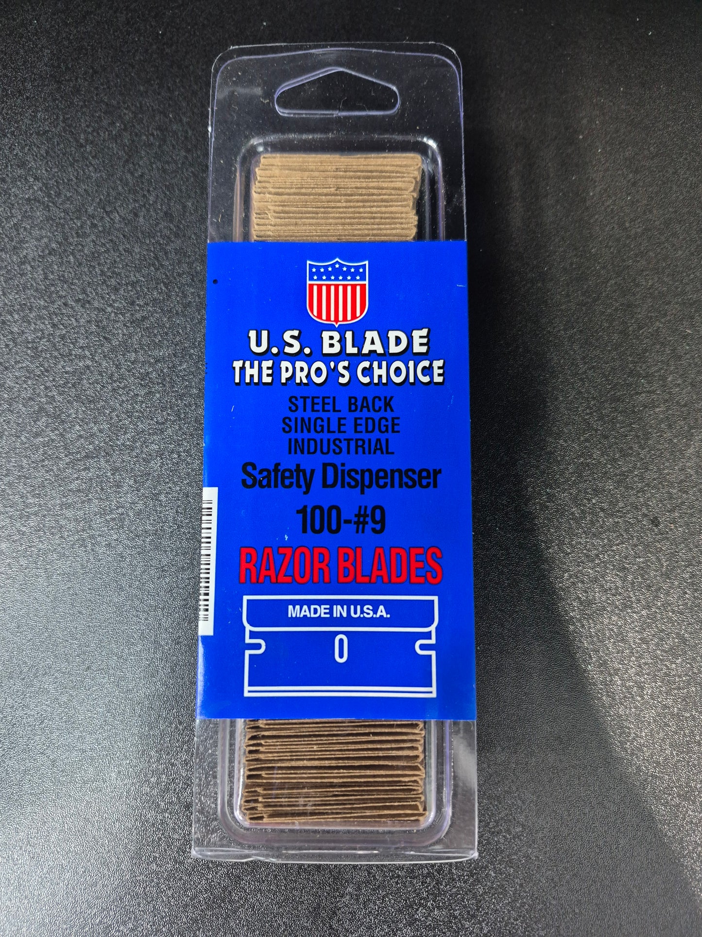 Metal Razor Blades # 9 (100/pack)