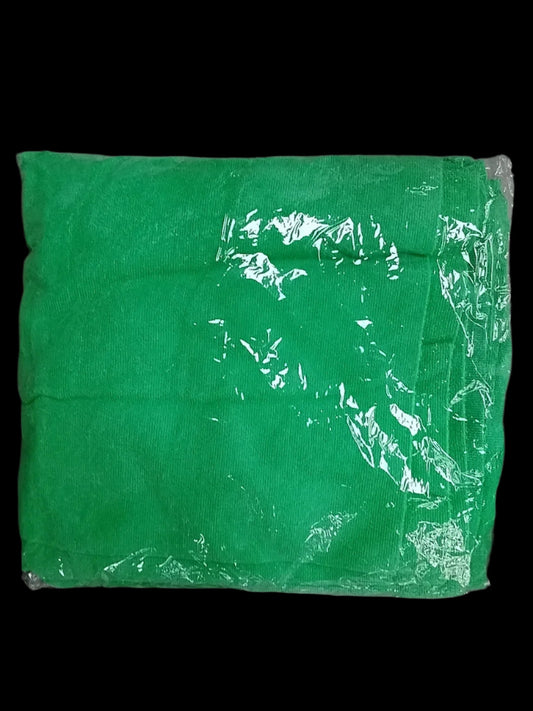 Edgeless Microfiber Towels 400gsm Green 12 Pack