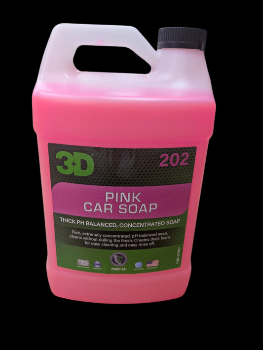 Pink Car Soap 1 Gallon