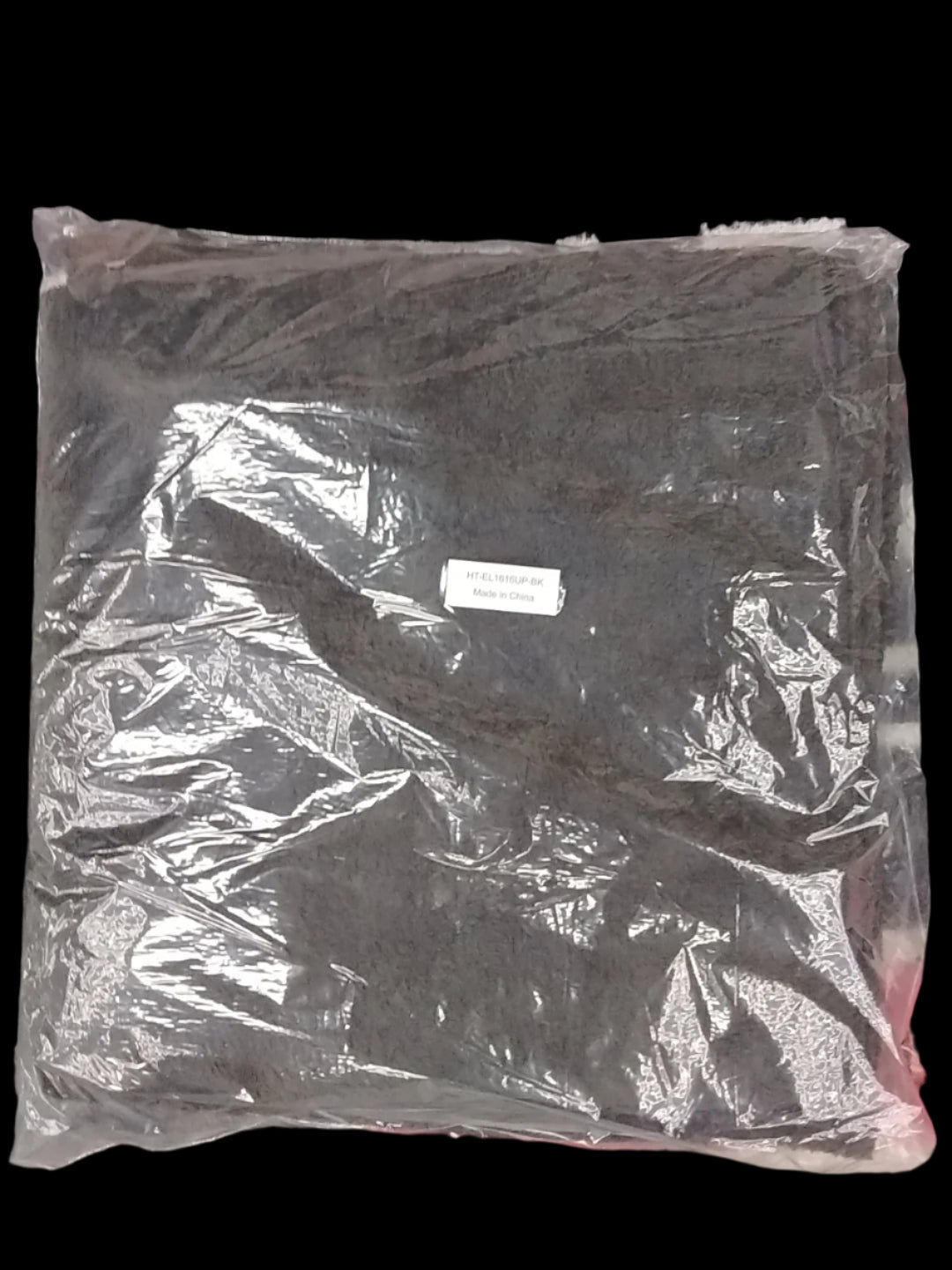 Edgeless Ultra Plush Towels 450gsm Black - 16" x 16" - 12/bag