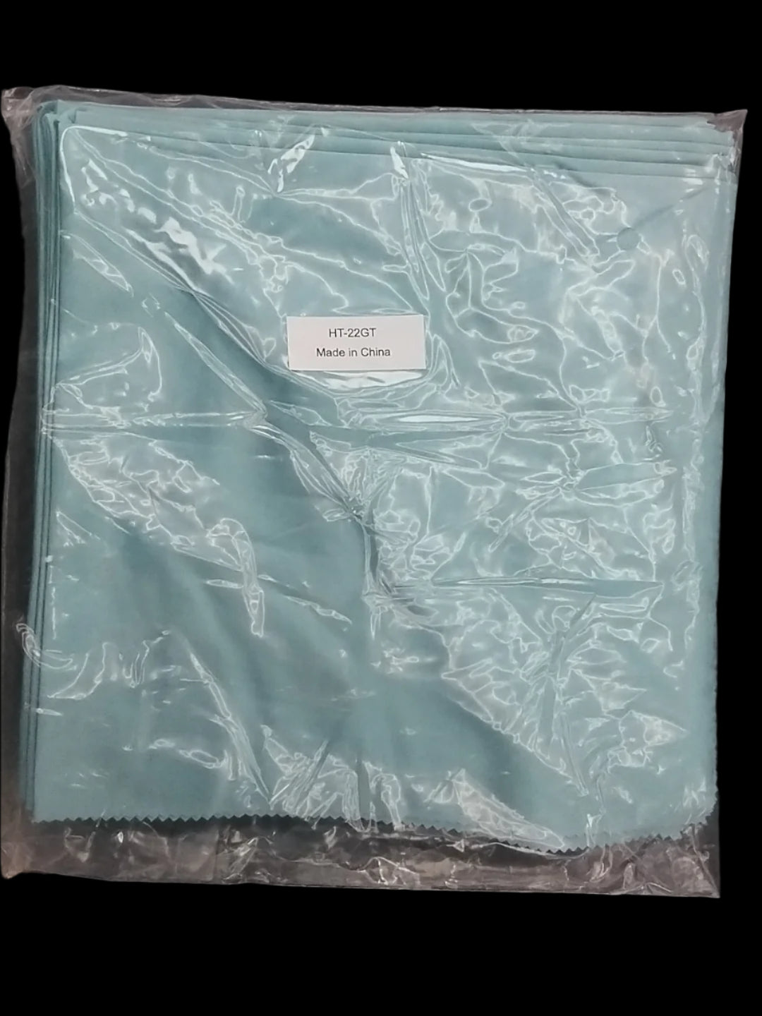 Ultra Fine Glass Cloth Towels - 20" x 20" - Blue 12/Pack