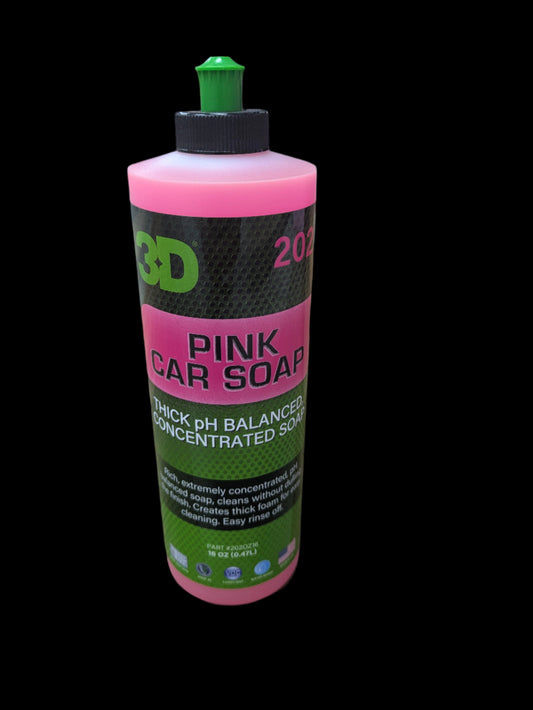 Pink Car Soap 16oz