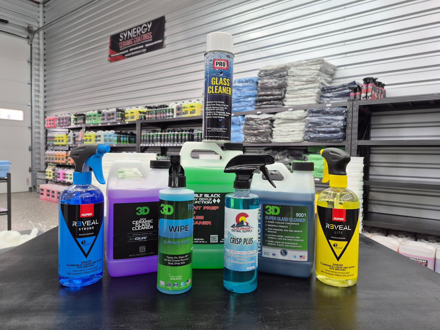 Surface Prep, Glass Cleaners & IPAs