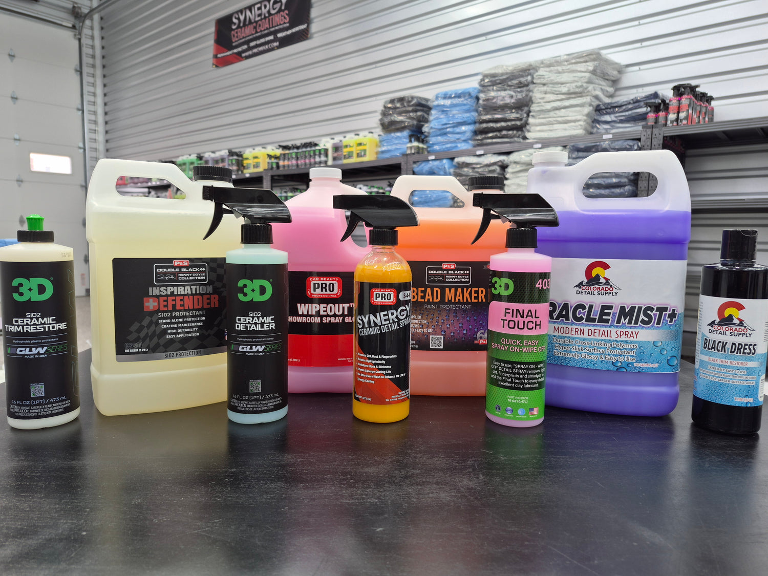 Spray Detailers, Body Shines & Trim Care