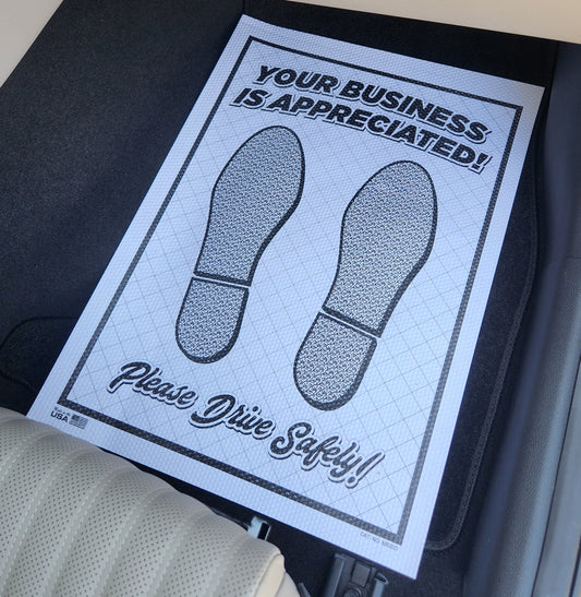 Paper Floor Mat Cover Single
