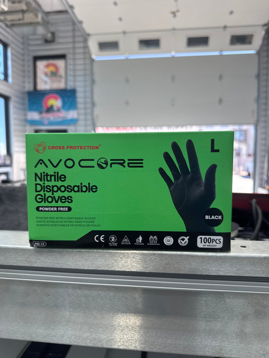 AVOCORE Nitrile Gloves Size L 100pc