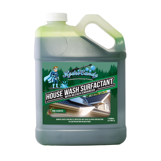 House Wash Surfactant with Bleach Enhancer – Pine Scent Gallon