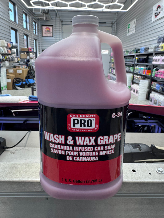 PRO Wash & Wax Gallon