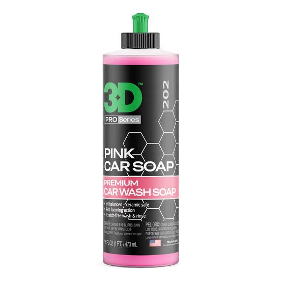 Pink Car Soap 16oz