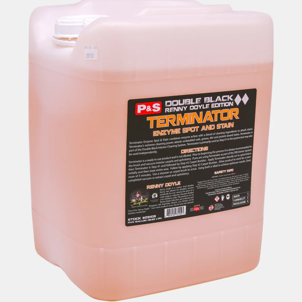 Terminator Enzyme Spot & Stain Remover 5 Gallon  - Not Available for Shipping