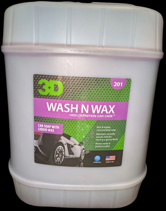 Wash N Wax 5 Gallon - Not Available for Shipping