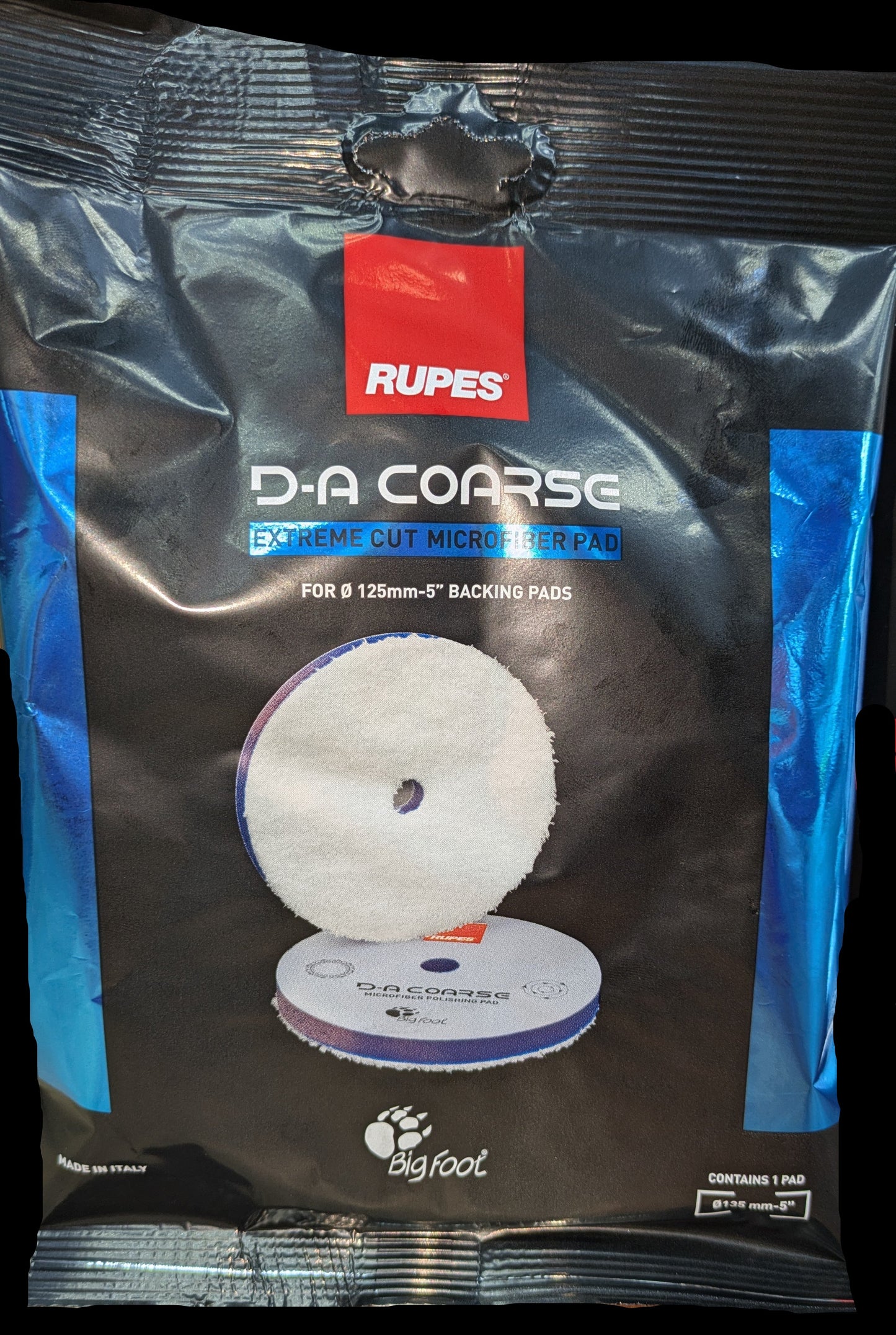 DA Coarse Extreme Cut Microfiber Pad 5"