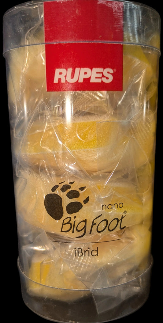 IBrid Nano Medium Wool Polishing Pad 1" 4/Pack