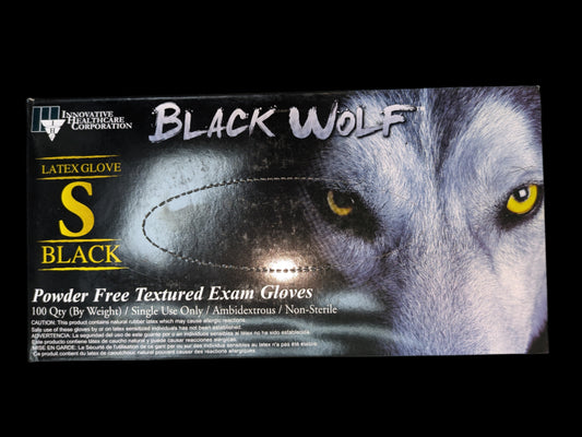 Black Wolf S Gloves 100/box