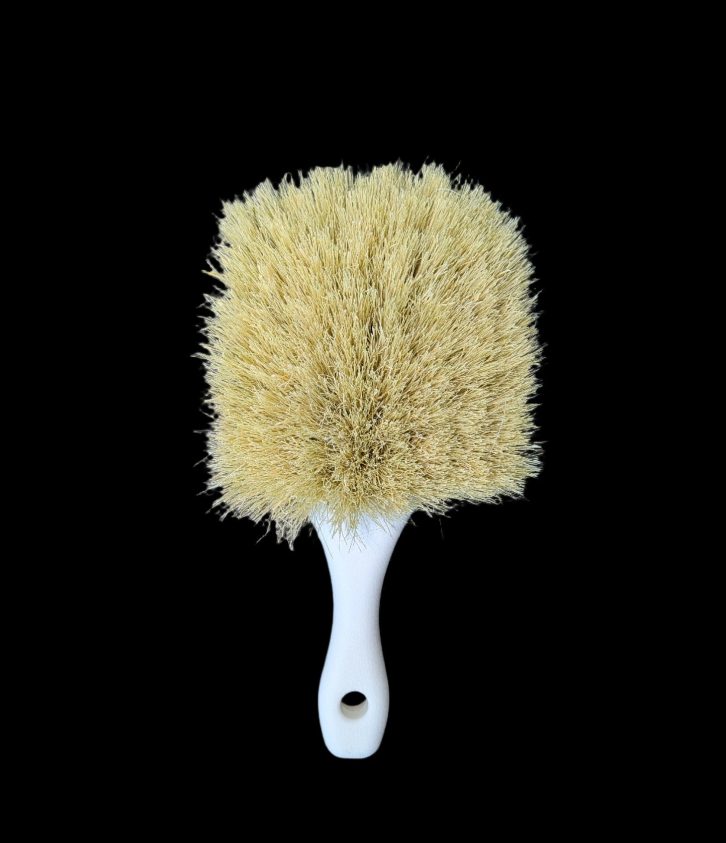 Short Handle Tan Brush
