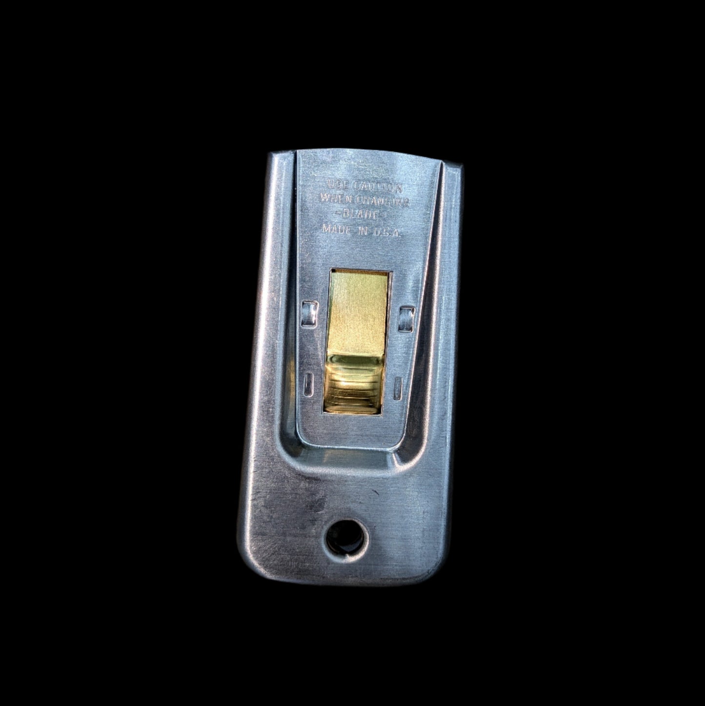 Push Button Blade Holder