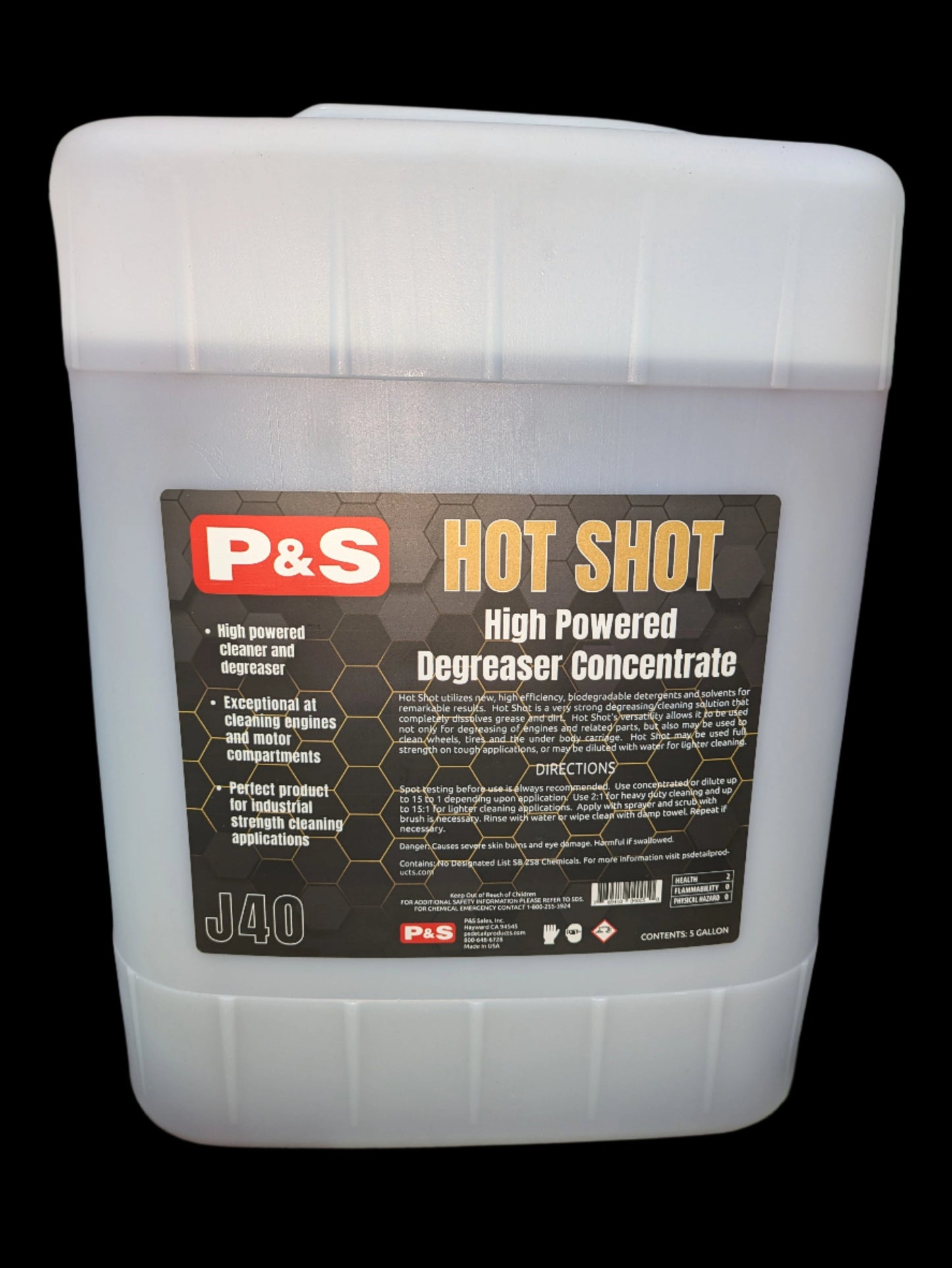 Hot Shot High Power Deg. Conc 5 Gallon  - Not Available for Shipping