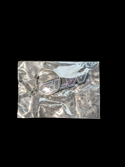 3D GLW Keychain Purple