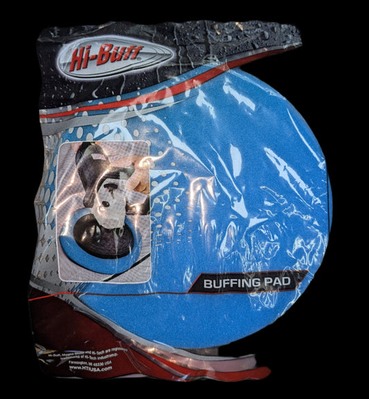 Hi Buff Buffing pad blue