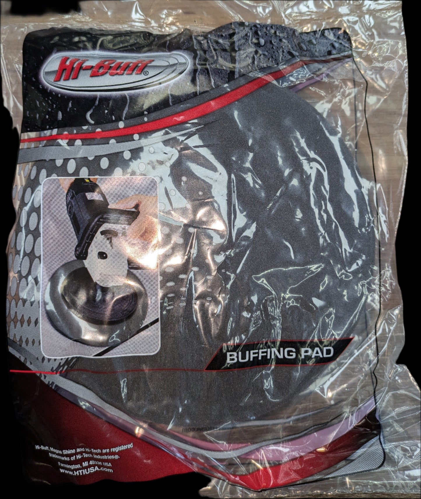 Hi Buff Buffing pad black
