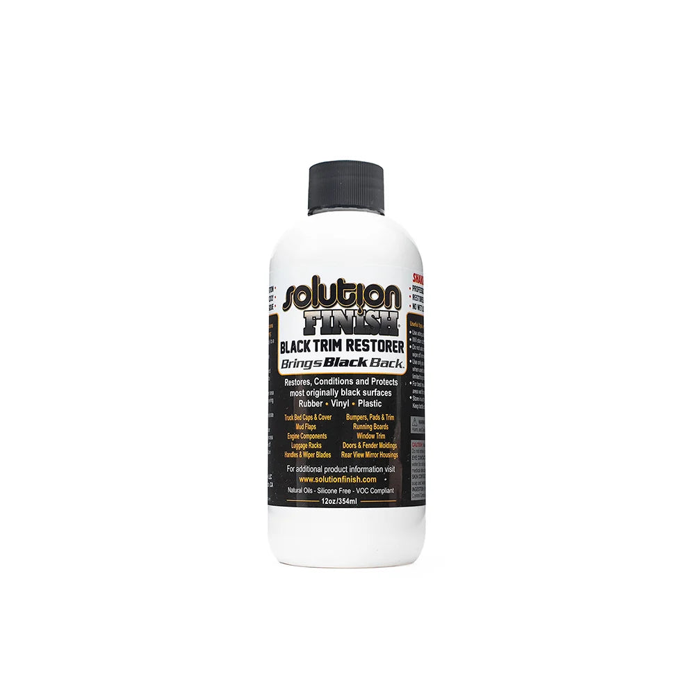 Solution Finish Black Trim Restorer 12oz