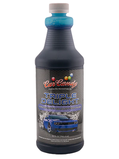 Triple Delight Blue Colored Snow Foam Polish 32oz