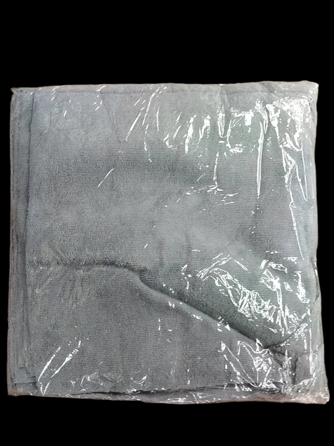 Edgeless Microfiber Towels 400gsm Gray 12 Pack