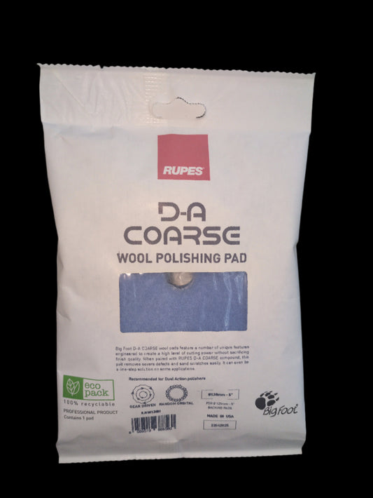 DA Coarse Wool Polishing Pad 5"