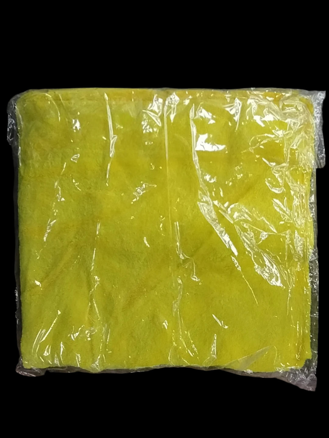 Edgeless Microfiber Towels 400gsm Yellow 12 Pack