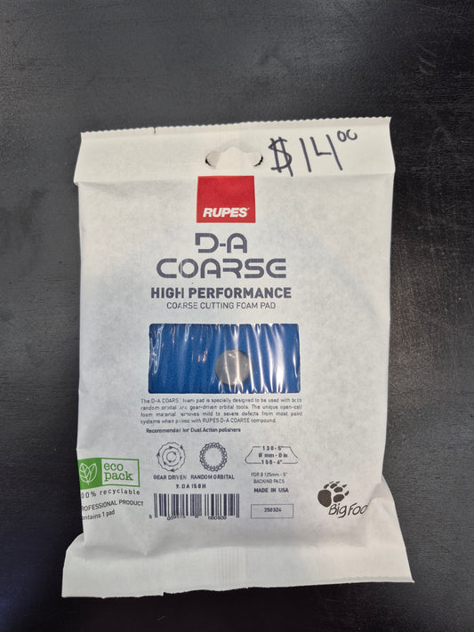 DA Coarse Cutting Foam Pad 5"