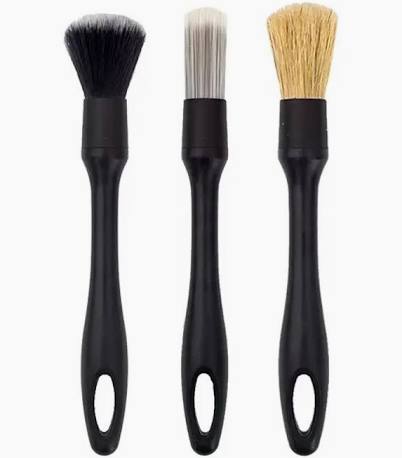 3pc Assorted Detailing Brush Set
